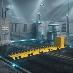 Barrière de sécurité personnalisée anti-crevaison pour pneus, bloqueur de route automatique pour véhicules, barrière anti-collision, dispositif anti-crevaison électronique - Product Image 1