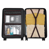 Valise personnalisée d'usine de haute qualité Ensembles bagages chariot à coque rigide pour PC chariot de voyage mallette à bagages