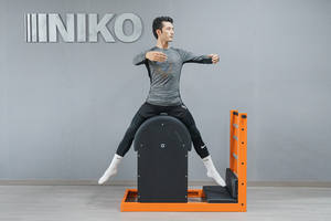 Venta caliente <span class=keywords><strong>INIKO</strong></span> Equipo de fitness Escalera de acero Barril Pilates Yoga multifuncional Blanco y negro - Product Image 4