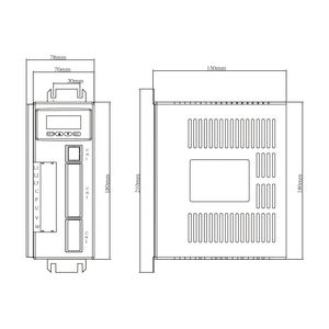 Waveopsign-Servomotor de 1KW CA, Kits de controlador, 10N.<span class=keywords><strong>m</strong></span>, 1000RPM, 130ST-M10010 + AASD-20A, 220VAC - Product Image 3