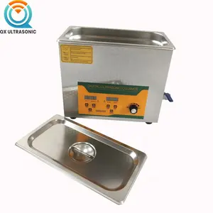 Transductor de limpieza ultrasónico Digital, limpiador ultrasónico con potencia de tiempo y Control de temperatura, 14L