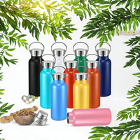 Bouteille d'eau isotherme Jeta 17oz en acier inoxydable 304 à double paroi avec logo personnalisé, couvercle à poignée, isolation thermique 12-24h