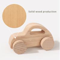 Panier de rangement en bois pour jouets, organisateur à un niveau, mini-glissière de simulation, jouet pour bébé