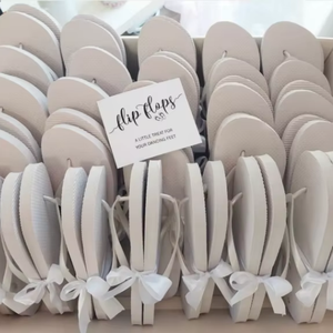 Vente en gros de <span class=keywords><strong>tongs</strong></span> de mariage blanches personnalisées pour invités, <span class=keywords><strong>tongs</strong></span> de <span class=keywords><strong>danse</strong></span> avec strass, <span class=keywords><strong>tongs</strong></span> de mariage - Product Image 4