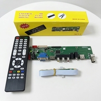 Placa base universal para televisores LCD Lehua V56/V59 LCD/LED - Kit de placa controladora