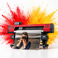 Impresora Eco Solvente Xp600 Fácil de Operar, Impresora Plotter de 1.8M para Impresión en Lienzo, para Carteles Interiores, Pósteres y Pancartas Flexibles
