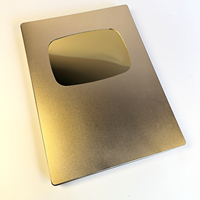 Plaque métallique de prix de fournisseur en gros, plaque de trophée, plaques vierges de sublimation