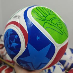 Balón de Fútbol Cosido a Máquina con PVC y PU Termosellado, Ecológico, con Agarre Mejorado, Construcción Duradera, Tamaño Oficial 5, para Interior/Exterior - Product Image 6