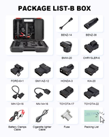 Herramienta de Diagnóstico Bidireccional X431 PRO5 J2534 Smartlink con Pantalla Táctil de 13.3 Pulgadas, Garantía, Compatible con Limpiador de Inyectores de Combustible