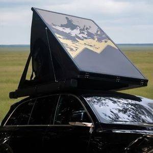 Tente de toit ultra-fine en alliage d'<span class=keywords><strong>aluminium</strong></span> triangulaire pour véhicules tout-terrain - Product Image 4