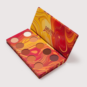 Luxury Custom Logo Eyeshadow <b>Magnetic</b> Rigid Packaging Box Recyclable Magnet Cosmetics Folding Gift Paper Box - Product Image 1