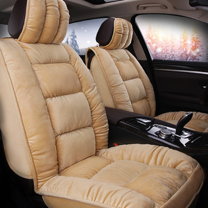 Coprisedile Auto Universale Caldo e Confortevole, Cuscino Invernale in Peluche, Materiale in Finta Pelliccia <span class=keywords><strong>per</strong></span> <span class=keywords><strong>Protezione</strong></span> Completa del <span class=keywords><strong>Sedile</strong></span> Auto - Product Image 1