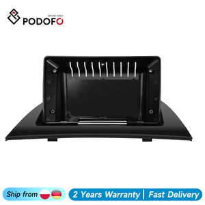 Podofo - Kit Especial de Marco de Plástico de 2 Din y 9 Pulgadas para BMW X3 2006-2010, para Instalación de Radio de Coche, Reproductor Estéreo - Product Image 1