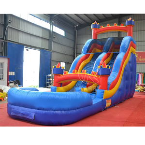 Tobogán de agua inflable comercial Combo Party Bounce House Castillo hinchable inflable para niños - Product Image 4