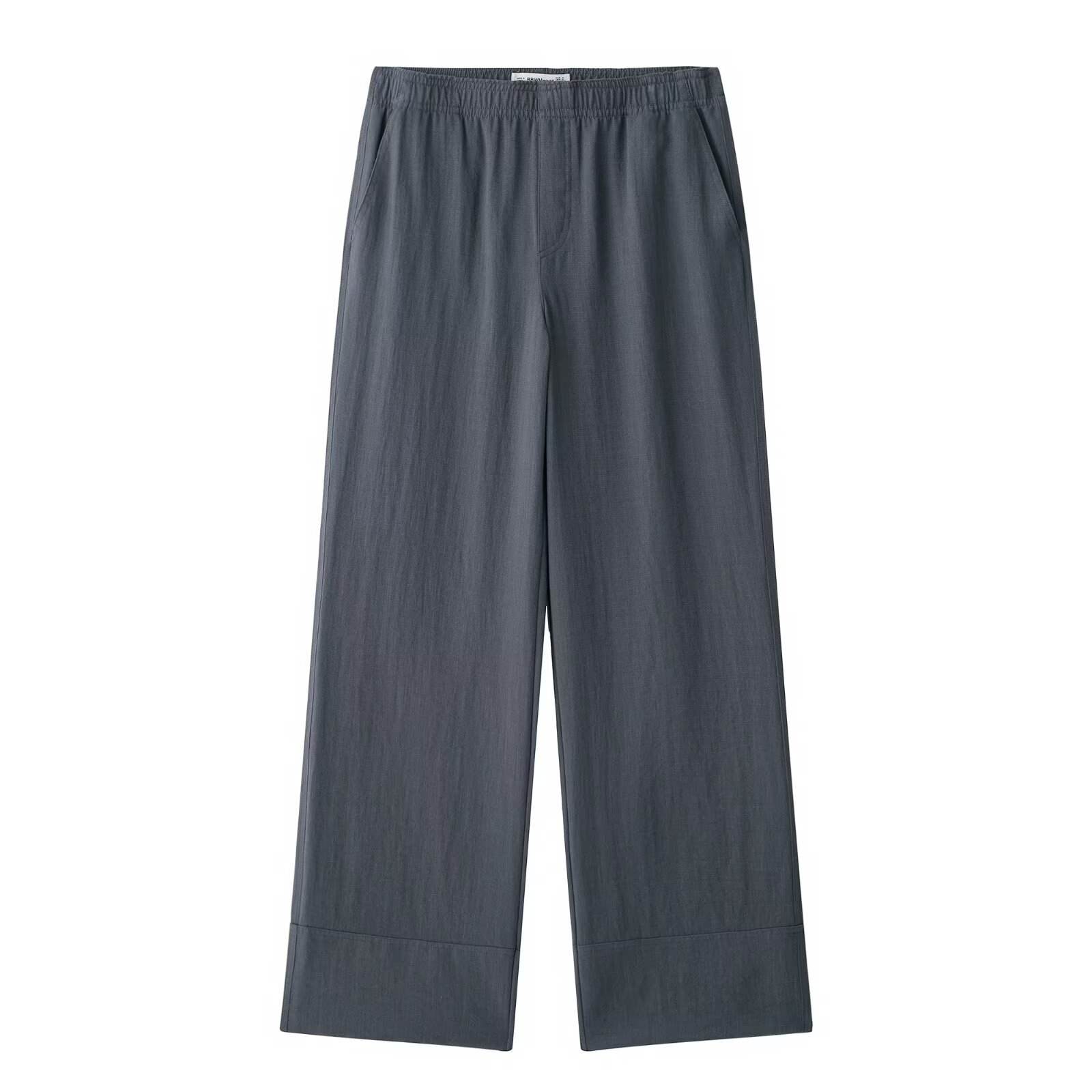 V-cuello nuevo color-Pantalones