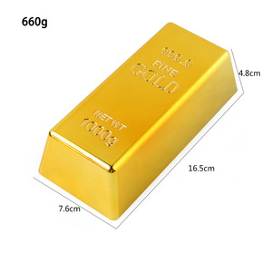 Tope de Puerta de Barra de Oro de Acero Inoxidable al por Mayor, Tope de Puerta de Lingote de Oro - Product Image 3
