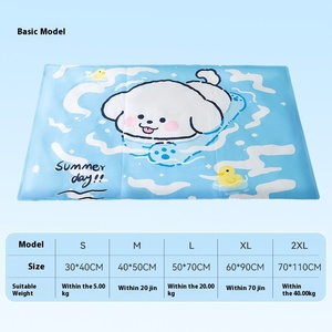 Solido eco-friendly materiale Pet nido per cani estivo stuoia di raffreddamento acqua caratteristica primavera/estate - Product Image 6