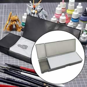 Bview Art Wet <span class=keywords><strong>Palette</strong></span> Modèle <span class=keywords><strong>Palette</strong></span> de couleurs compacte avec couvercle Fournitures de <span class=keywords><strong>peinture</strong></span> Modèle Coloration Wet Shell Pack <span class=keywords><strong>Palette</strong></span> - Product Image 6