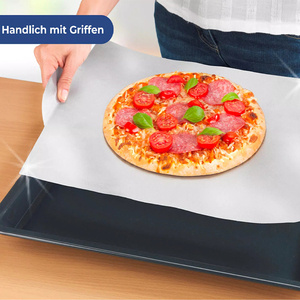 Tapis de cuisson réutilisable en fibre de verre PTFE pour four, grill et friteuse à air, écologique, taille personnalisable - Product Image 2