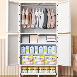 ตู้เก็บของพลาสติกสไตล์ยุโรปขนาด 75 ซม. ตู้ลิ้นชักพลาสติก PP แบบพับได้ ตู้เก็บของแบบลิ้นชัก - Product Image 6