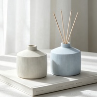 Diffuseur de parfum d'ambiance YBH Nordic Élégant et Écologique, petit flacon vide en céramique pour huiles essentielles, bouteille d'aromathérapie personnalisée