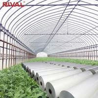 Film plastique de couverture pour serre, 150 microns, 200 microns, transparent, traité anti-UV, protection agricole, vente en gros usine