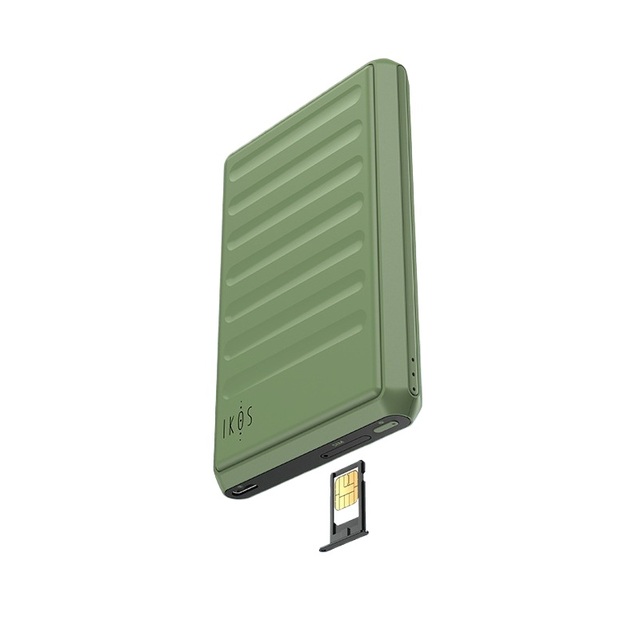 IKOS K7s Dual Triple Multi SIM Card Adapter for iPhone Active Simultaneously Supports 4G Ikos Internet