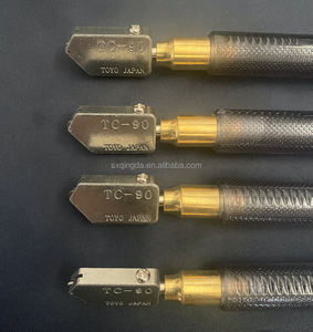 <span class=keywords><strong>Coupe</strong></span>-<span class=keywords><strong>verre</strong></span> industriel à <span class=keywords><strong>pointe</strong></span> <span class=keywords><strong>diamant</strong></span>ée, rempli d'huile, Toyo TC90, gris foncé, épaisseur 3-12 mm - Product Image 4