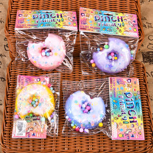 Juguetes <span class=keywords><strong>de</strong></span> descompresión Pinch Taba Family Squishy, simulación <span class=keywords><strong>de</strong></span> pan, <span class=keywords><strong>donut</strong></span>, pata, bola antiestrés, sensorial, unisex, 14 años - Product Image 6