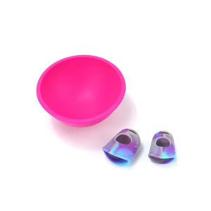 Filtre à cigarettes jetable en plastique, accessoire pour fumeurs, design coloré violet et bleu - Product Image 2