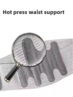 Ceinture de soutien lombaire respirante pour le bas du dos, soulagement de la sciatique, de la hernie discale et de la scoliose, protection dorsale