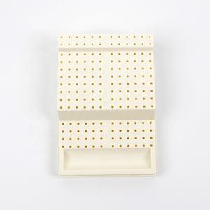 Porta Frese Dentali con 168 Fori, Organizzatore per Frese ad Alta/Bassa Velocità, Espositore per Punte da Trapano per Unghie - Product Image 3