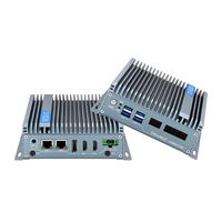 Mini PC Industrial Integrado Sin Ventilador N95/N100/J1900/J6412 con Windows 10/11/Linux, 2*LAN, 6*USB, 2*COM, 1*HDMI, 1*VGA