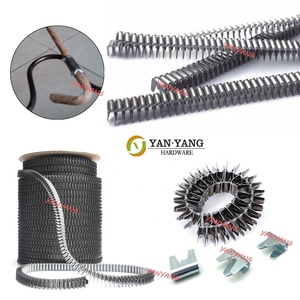 Yanyang mobili pneumatici graffette tipo U filo sottile 8012 tappezzeria 21GA resistente 8010 chiodi divano zincati - Product Image 5