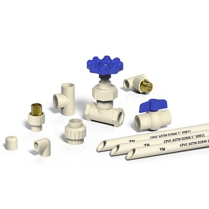 أنابيب بلاستيكية <span class=keywords><strong>CPVC</strong></span> لإمداد مياه الشرب وفقًا لمعيار ASTM D2846 مع وصلات نحاسية - Product Image 2
