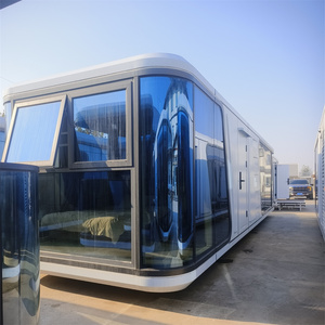 แคปซูลประเภทแคปซูลแบบสำเร็จรูปสำหรับบ้าน2ห้องโครงสร้างเหล็กรักษ์โลกกลางแจ้งอัจฉริยะแบบทันสมัย - Product Image 5