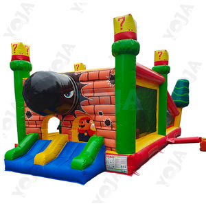 Château gonflable commercial en PVC pour enfants, mini-structure de saut, parcours d'obstacles gonflable <span class=keywords><strong>Mario</strong></span> - Product Image 2