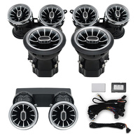 Lumière ambiante LED pour sortie d'air de voiture, turbine de ventilation pour Mercedes Benz Classe E W213 2016-2023, 64 couleurs