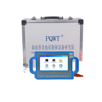 Détecteur et localisateur d'eau souterraine numérique de qualité supérieure -S500 500m avec indice d'étanchéité IP68, boîtier en aluminium, capacité de détection des métaux