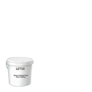Résine de revêtement de sol époxy liquide, peinture pierre auto-nivelante, revêtement époxy sable coloré pour garage, résistant aux rayures, imperméable - Product Image 1