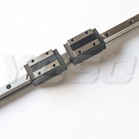 Rail de guidage linéaire CNC haute précision et durable EGH15CA, guides linéaires à faible profil avec bloc de guidage linéaire