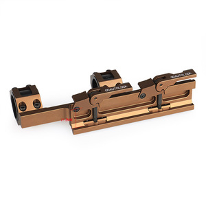 HK24-0133 accessori per mirino tattico in alluminio 25.4mm 30mm QD doppio anello montante - Product Image 6