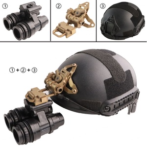 Support de fixation pour casque tactique, pliable, modulaire, support NVG G pour casques tactiques, ajustement universel, couleur sable - Product Image 6