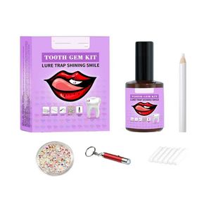 Ensemble de bijoux dentaires multicolores, faciles à retirer et à installer, magnifiques, solides et fiables, pour perceuse à eau, unisexe - Product Image 6