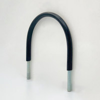 Support flexible col de cygne en acier au carbone à bras long, tube flexible 1/4 po pour protection de câbles électriques, non standard