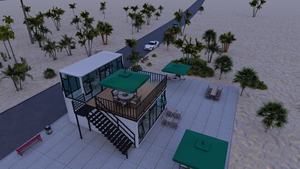 Nouvelle conception, maison <span class=keywords><strong>de</strong></span> conteneur maritime professionnelle et bon marché à 2 étages, maisons préfabriquées <span class=keywords><strong>de</strong></span> luxe pour villa/<span class=keywords><strong>hôtel</strong></span>/restaurant - Product Image 6