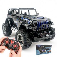 Voiture RC électrique 4x4 haute vitesse 2,4 GHz, étanche, escalade murale, télécommande 10 canaux, câble USB, 100 km/h, prête à l'emploi pour enfants