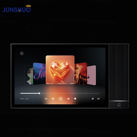 JUNSHUO-Panneau de Contrôle Intelligent pour la Maison de 8 Pouces, Écran Tactile Vocal Alexa, Android OS Contrôlé, Smart Life Asiatique/US/EU Standard WiFi, 2025