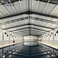 Estructura de Acero Comercial para Parque Acuático, Centro Deportivo Prefabricado, Recinto Metálico