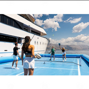 Isla flotante Inflable Plataforma para deportes acuáticos <span class=keywords><strong>Cancha</strong></span> <span class=keywords><strong>de</strong></span> pickleball inflable - Product Image 3